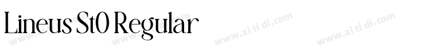 Lineus StO Regular字体转换